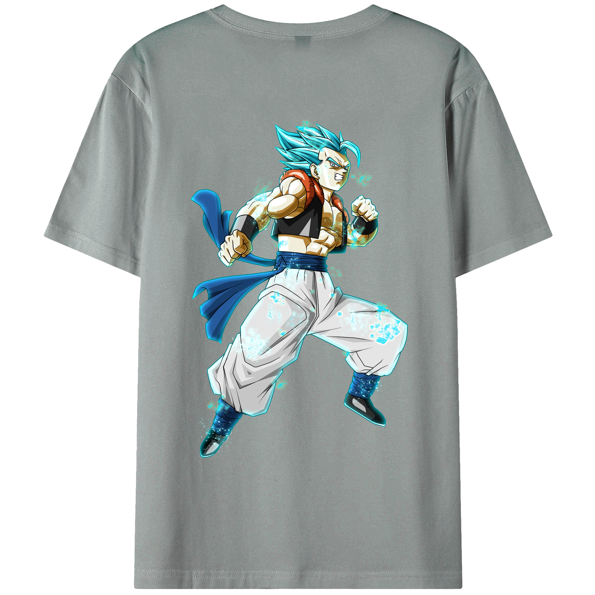 （画像用） ドラゴンボール ベジータ四世（Bejīta Yonsei）DRAGON BALL Vegeta IV 綿100％ メンズ半袖Tシャツ（バックプリント） 通気性